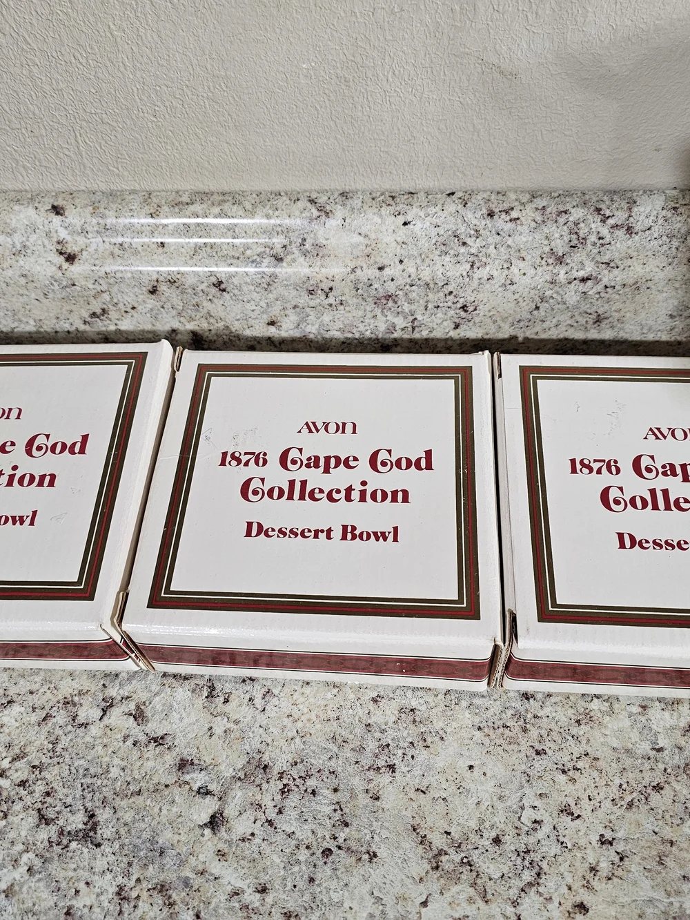 Vintage Avon 1876 Cape Cod Set Of 3 Dessert Bowls - Picture 6 of 10